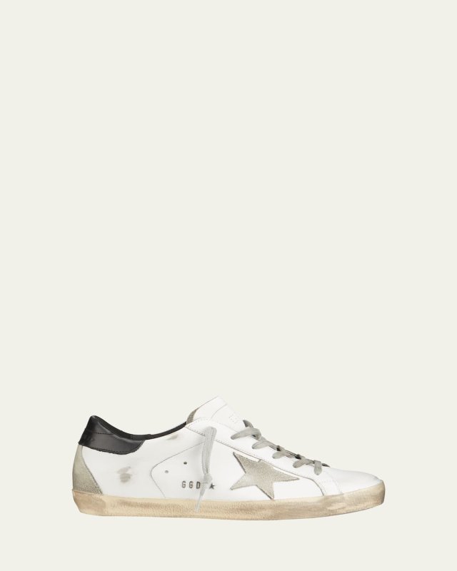 Superstar Mixed Leather Sneakers